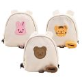 Anti-Lost Bag for Baby Girls Boys Cartoon Animal Kindergarten School Bag Cute Baby Backpack Canvas Korean Kids Schoolbag. 