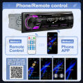 Car MP3 Player Detachable Panel 1din USB FM Radio Tuner with LED Segment Displays AUX Input USB Bluetooth Phone/Remote control.