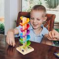 wooden Ball maze tower game toy for kids playing and gift. 