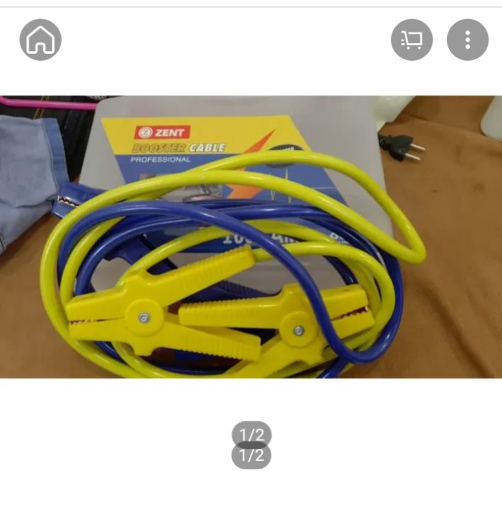 Car Booster Cable 1000amp imported with Box Imported High quality Voilamart Auto Heavy Duty Jumper Cables Long Automotive Battery