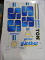 New Bat Sticker SS Bat Stickers Latest 3D Edition Blue And Cyan Professional  Players 2024. 