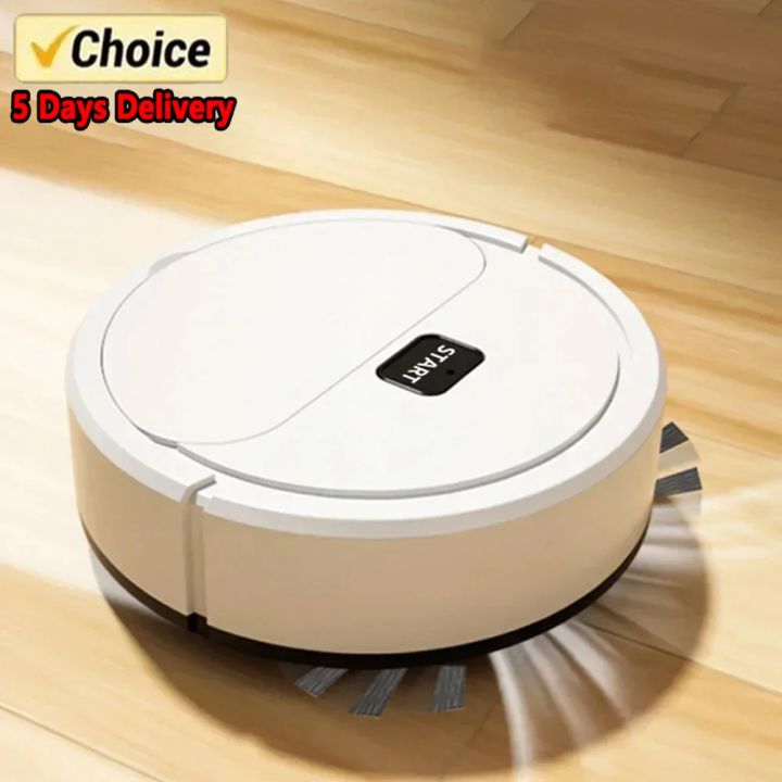 2024 Automatic Portable Mini Home Floor Robotic Vacuum Cleaner USB