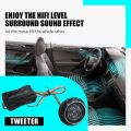 280W(2pcs*140W) Car Tweeters With Filter Stereo Speakers Music Soft Dome Balanced Truck Tweeter Car Audio Silk Film Loud Speaker. 