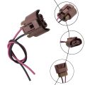 2x 90980-11659 For Lexus Toyota Auris Headlight Bulb Socket HIR2 Wiring Connector Plug Adapter 9006 9012 HB4 9005 OE# 9098011659. 