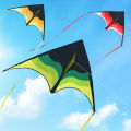 YongJian Large Beach Delta Kite for Adults and Kids Extremely Easy to Fly for Beginners Comes with 100m String Kite Handle. 
