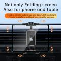 Car Air Vent Universa Holder Mount, Stand Compatible with 7" - 12.9" Tablets iPad ,4" - 7"Folding Screen/straight Panel Phone.