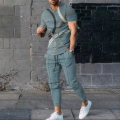 Summer Fashion Men's T-Shirt Suit Sportswear 3D Printed Sportswear Short Sleeved T-Shirt Long Pants Street Wear 2-Piece Set. 