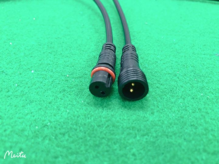 Male-female%20DC%20power%20cable%20waterproof%2030cm(5%20pairs%2010%20lines)%202pin%20cannot%20be%20used%20with%20solar%20cells%20-%20Image%206