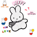 Cute Miffy Mouse Pad Creative Cartoon Kawaii Print Desk Computer Keyboard Anti-Slip Desk Pad Portable and Convenient Girl . 
