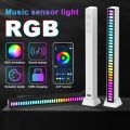 RGB LED Strip Light Music Sound Control Pickup Rhythm Ambient Lamp Atmosphere Night Lights For Bar Car Room TV Gaming Decoration. 