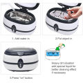 Ultrasonic Cleaner Ultra Sonic Bath Cleaner Mouth Guards Jewelry Watch Glasses Razor Dental Ultrasound Cleaning Machine Cleaner. 