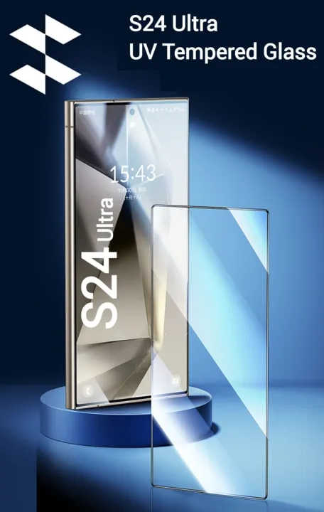 Samsung%20Galaxy%20S24%20Ultra%20Tempered%20UV%20Glass%20Film%20Full%20Screen%20Glue%20For%20Galaxy%20S24,%20S23,%20S22%20Ultra%20Full%20Cover%20UV%20Glass%20-%20Image%209