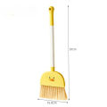 Food grade PP Children's Mini Broom Dustpan Set Three Piece Suit Baby Sweeping Cleaning Tools Toddler Toy Combo Small Size. 