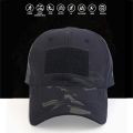 Tactical Army Cap Outdoor Sport Snapback Stripe Military Cap Breathable Camouflage Hat Simplicity Army Camo Hunting Camping Cap. 