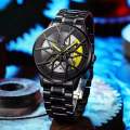 New Edition Unisex Sports Watch GTR Luxury Car Wheel Tyre Rim Hub Woch For Men Women Quartz Analog Stainless Steel Party Sportwear Watches Boys Gents Girls Ladies - Black Red Blue Yellow Orange Green. 