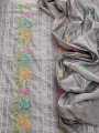 2 piece paper cotton tarkashi design beautiful embroidery for women & girls unstitched. 