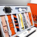 Underrated Ultra 7-in-1 Smartwatch 49mm | Series 8 Ultra Smartwatch with 7 Interchangeable Comfortable Straps | Bluetooth Calling & Sports Mode too. 