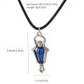 Genshin Impact Lightkeepers Flins Cosplay Pendant Anime Kyryll Chudomirovich Flins Metal DIY Necklace Backpack  Halloween. 