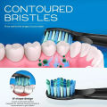 4 Pcs Electric Toothbrush Heads Compatible with Fairywill D7/D8/FW507/FW508/FW551/917/959/SG-E9 Moderately Soft Bristles Brush. 