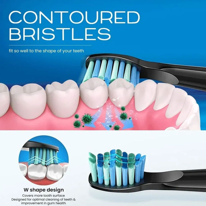 4%20Pcs%20Electric%20Toothbrush%20Heads%20Compatible%20with%20Fairywill%20D7/D8/FW507/FW508/FW551/917/959/SG-E9%20Moderately%20Soft%20Bristles%20Brush%20-%20Image%204