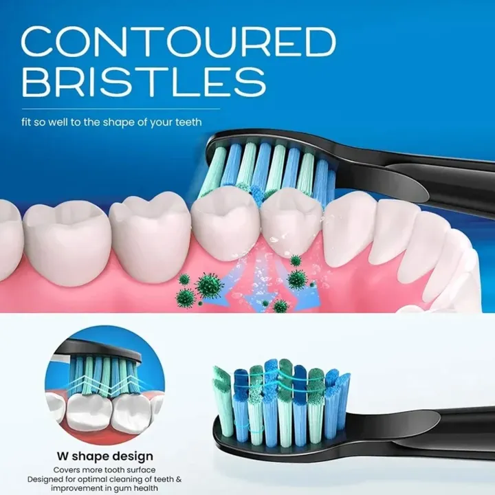 4%20Pcs%20Electric%20Toothbrush%20Heads%20Compatible%20with%20Fairywill%20D7/D8/FW507/FW508/FW551/917/959/SG-E9%20Moderately%20Soft%20Bristles%20Brush%20-%20Image%204