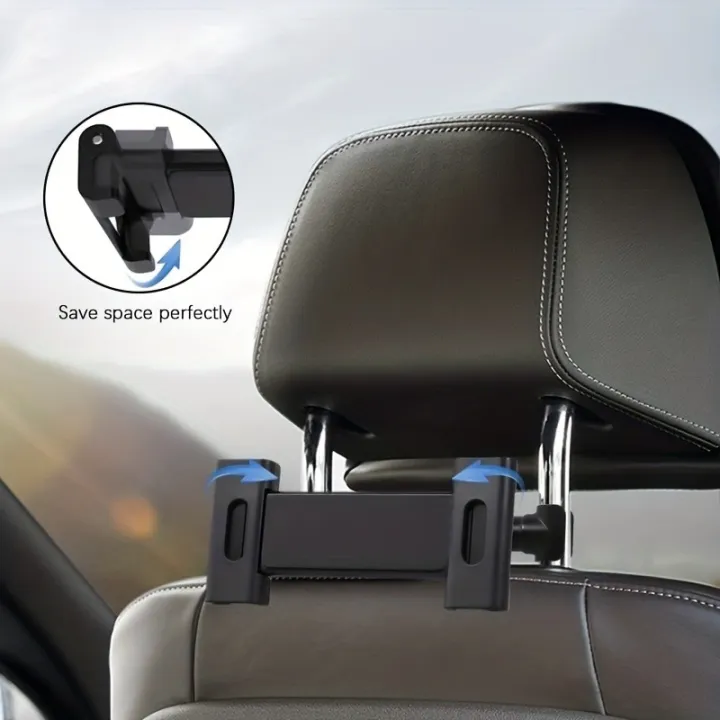 Car%20Tablet%20Holder,%20Headrest%20Mount%20Adjustable%20Stand%20Cradle%20Compatible%20With%205"%20To%2012.9"%20Cell%20Phones%20And%20Tablets%20-%20Image%205