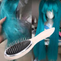 1pc Professional Brush For Wig Anti Static Steel Comb for Tangle Hair  Training Salon Tools. 