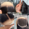 Skinlike HD Lace Frontal 13X4 13X6 Human Hair Closures Pre Plucked Invisible HD Lace Free Part 7x7 6x6 5x5 HD Lace Closure Only. 