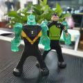 BEN10 Omnitrix Figure Gwen Ben Tennyson 10 Doll Four Arms XLR8 Heatblast Diamondhead Grey Matter Kevin Eleven Upchuck Kids Toy. 