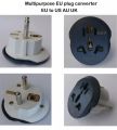3 Pin to 2 Pin Converter EU Plug Travel Adapter, Multi Purpose Socket plug Converter, US/UK/AU to European converter | Mobile Shoe. 