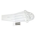 For Yamaha Dragstar V-Star XVS650 '98-'17 XVS1100 '98-'09 Classic Custom Motorcycle Chrome Skull Drive Shaft Cover. 