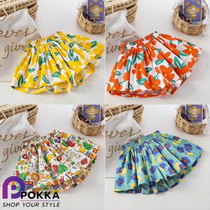 Destination shorts cartoon girls/fashion girls casual pants