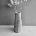 BDYD 7 inch Strip Boho Case Concrete gypsum Vase. 