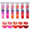 Bear kiss : romantic bears long-lasting Waterproof lip gloss & Peel- off mask tint ( Pack of  6 ). 
