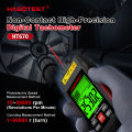 HABOTEST HT670 Digital Laser Photo Tachometer Non-Contact Contact RPM Meter 2.5-99999 Rev/Min Measuring Speed Motor Engine Rotat. 