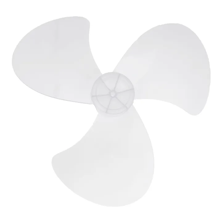 Multifunctional%2014Inch%203%20Leaves%20Plastic%20Fan%20Blade%20Household%20Electric%20Fan%20Standing%20Pedestal%20Fan%20Table%20Fanner%20Blade%20With%20Nut%20Cover%20-%20Image%202