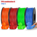 TPU Filament 1.75mm Flexible Roll, 95A Soft 3D Printer Filament, 250g/500g/1kg Spool, Fit Most FDM Printer.