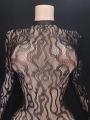 Hot Sexy Leopard Fishnet Bodysuit Women Sexy Lingerie Porn Roleplay Outfits Full Bodystockings Lace Underwear Fashion Jumpsuit. 