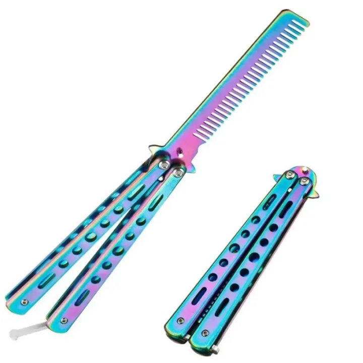 1PCS%20Foldable%20Comb%20Stainless%20Steel%20Butterfly%20Knife%20Comb%20Beard%20Moustache%20Brushe%20Salon%20Hairdressing%20Styling%20Tool%20-%20Image%207