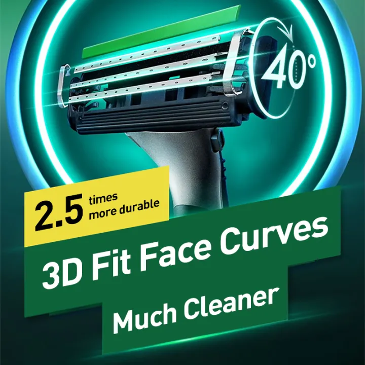 Gillette%20New%20Vector%203D%20Power%20Razor%20Floating%20Blades%20Shaving%20Beard%20Machine%20-%20Image%206