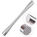Stainless Steel Cocktail Muddler For Home Bar Ice Swizzle Stick Crushed Hammer Popsicle Sticks Kitchen Supplies Bar Tools. 