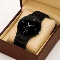 Classic Luxury Wrist Watches for Men's Quartz Boys Watches Water Resistant Watches Stylish Mens Watches .. 