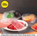 50 Pcs Food Cover Plastic Sheets Reusable Plastic Wrap For Kitchen Cling Film Cover Household Refrigerator Food Fruit Preservation Cover Dust proof Cover Fresh keeping Kitchen Accessories.