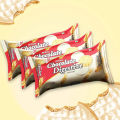 White Chocolate Digestive Biscuits – Pack of 3 (125g Each) | Multigrain Biscuits with Smooth White Chocolate Coating by Haque. 