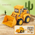 Inertial Car Toy Engineering Vehicle Model Car Press Sliding Excavator Bulldozer Children Educational Construction Vehicle Kids. 