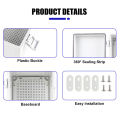 Outdoor plastic distribution box, IP67 waterproof box, made of ABS material. 