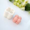 Bubble candle mold, ball candle mold, Candle Mold for Pouring , Silicone Bubble Candle Candle Mold Candles Yourself Make Square Candle .... 