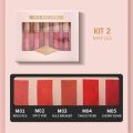 IMAGIC 5 Colours Lipstick Set Velvet Matt Liquid Lipstick 5Pcs Full Set (Kit #02 Maples)  MATTE LIQUID LIPSTICK. 