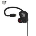 KZ ZS3 detachable monitor earphone Thai insurance with MIC (black). 