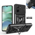 For Redmi A5 171mm Armored Protective Shell With Magnetic RingFor Redmi A2 A1 Plus 13C 12C 10C Phone Case With Camera Protection. 